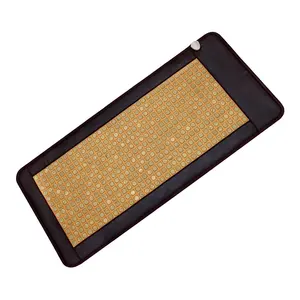 Fanocare AlphaMat Wholesale Trader Far Infrared Heating Tourmaline Stone Mat Negative Ion India TENS Mesh Jade Mattress