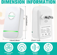 Ahorrador de Energía Eléctrica, 90V-250V, para Hogar y Oficina, Enchufe US/EU/UK, Estabilizador de Voltaje