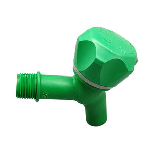 Robinet de cuisine moderne et léger en plastique vert, économiseur d'eau, prix d'usine - Product Image 5