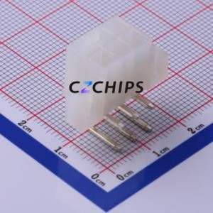 C4255WR-E-2X03P Wire-to-<b>Board</b> <b>Pin</b> Header Bent Lead Through Hole,P=4.2mm Connector 2x3P 4.2mm Right Angle Insert 6P - Product Image 1