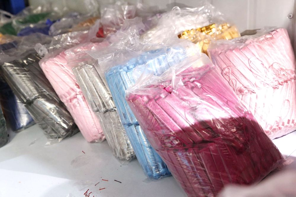 100 Nappe In Seta 13cm - Per Fai Da Te, Gioielli, Segnalibri | Colorate E Morbide - Foto 5