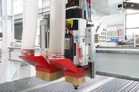 Routeur CNC ATC avec tête de perçage 5+4 lignes, broche 9 kW, haute efficacité pour le nesting de la menuiserie et la fabrication de meubles en MDF