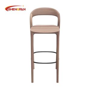 Silla de Comedor de Alta Calidad, Taburete de Bar Neva de Madera Maciza, Silla de Comedor, Muebles Comerciales para Restaurante, Hotel, Cafetería, al por Mayor - Product Image 5