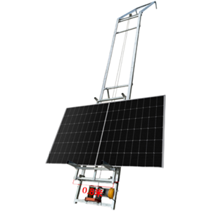 Tangga Panel surya 20M 200KG, untuk konstruksi Panel surya, <span class=keywords><strong>Platform</strong></span> Lift tetap vertikal - Product Image 4