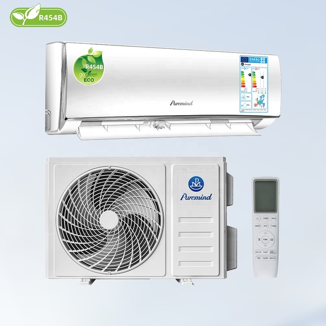 Puremind Mini Split Air Conditioner 1HP 1.5hp Ultra Quiet SEER 20-25 Wifi R454B Home Office Hotel Inverter Air Conditioners 60Hz