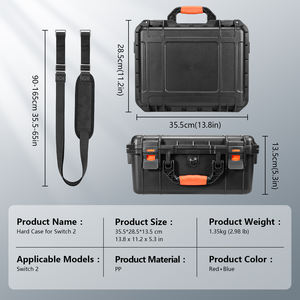 Estuche Rígido para Nintendo Switch 2, Estuche Protector de Viaje Resistente de PP, Accesorios para Juegos para Switch 2 - Product Image 5