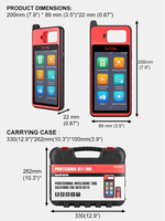 Autel KM100 Key Programmer Immobilizer Tool Free Update Key Creation IMMO Learning Chip Read Cloning Tools Car Key Programming