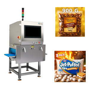 Gıda yabancı madde tespiti için JXZR XR-400D yüksek hassasiyetli Metal dedektikx-ışını muayene sistemi - Product Image 1