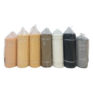 Offre spéciale pour le rouleau de matière première de sangle de canne de rotin de papier de couleur de café synthétique de haute qualité pour le tissage de meubles - Product Image 1