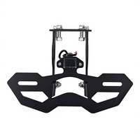 Support de plaque d'immatriculation en aluminium 3 mm avec éclairage LED 12V pour Kawasaki Z H2, Z H2 SE, Z900, Z900 SE – Garde-boue arrière éliminateur de garde-boue