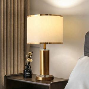 Lampe de table de style nordique MKMJ pour chambre à coucher, chevet, lumière chaude à intensité variable, éclairage de chevet créatif, décoration de la maison, décoration de salon - Product Image 1