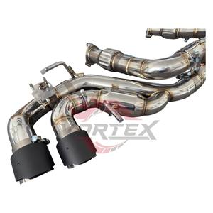 Sistema de Escape Catback VORTEX Valvetronic para Corvette C8, Válvula OEM, Acero Inoxidable de 1.5 mm de Espesor, Pulido Espejo, Alta Calidad - Product Image 6