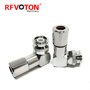 Nhà sản xuất [rosenberger cùng loại] TNC nam cắm kẹp 90 độ góc bên phải solderless kết nối cho cáp wtr300 5d-fb - Product Image 4