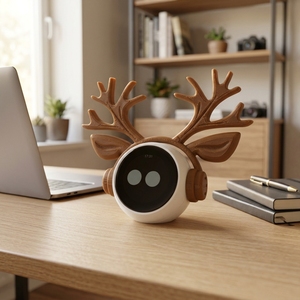 AI Desk Pet Interactive <strong>Robot</strong> Voice Control Smart Toy for STEM Learning Desk Display - Product Image 6