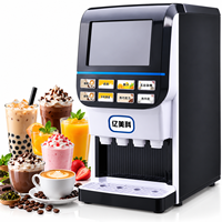 Distributeur de boissons chaudes instantanées à 8 saveurs, machine à boissons en poudre multi-saveurs, café, lait, thé, jus, chocolat chaud