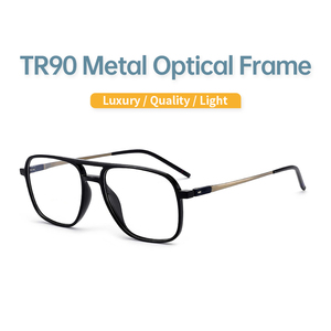 Gafas Unisex Clásicas Cuadradas TR90 con Protección Anti-Luz Azul, Montura Sólida y Lentes AC, Venta al Por Mayor, Personalización Disponible - Product Image 2