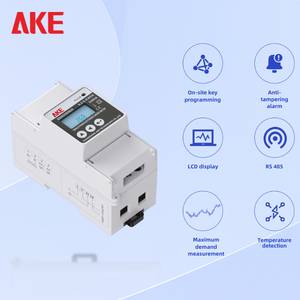 220V 단상 스마트 전기 계량기 LCD 디스플레이 2P DIN 레일 액티브 미터 등급 0.5 정확도 RS485 - Product Image 6