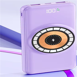 Batería <span class=keywords><strong>Externa</strong></span> 22 de Carga Rápida Inalámbrica Ultra Delgada Magnética para Teléfono, Banco de Energía de Estado Sólido de 20000 mAh - Product Image 4