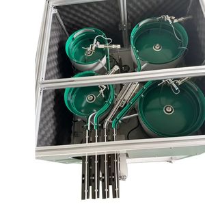 Alimentateur vibrant rotatif YaoLin, trieuse automatique, roulement en acier inoxydable et aluminium, haute efficacité pour clous, vis, écrous et broches - Product Image 4