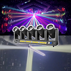 WJ800 2026 Nuevo y Popular Foco Móvil de Doble Cara con 10 LED y <span class=keywords><strong>Efectos</strong></span> Estroboscópicos para Discotecas y Bares - Product Image 2