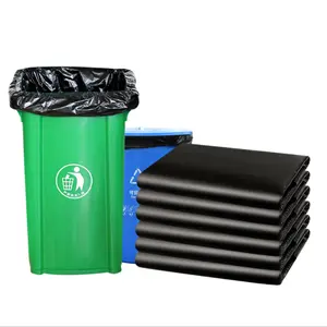 Bolsas de basura de plástico de basura de construcción grande y resistente 120 litros