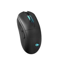 MW-023RC Mouse Gaming Desain Ringan Terbaru, Nirkabel Isi Ulang, Optik LED Backlit, Mode Ganda 2.4G+BT5.1, Ergonomis