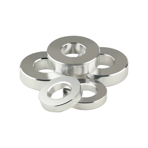 Entretoise de vis isolante en aluminium épaissi, plate, ronde, creuse, de M6 à M16 - Product Image 3