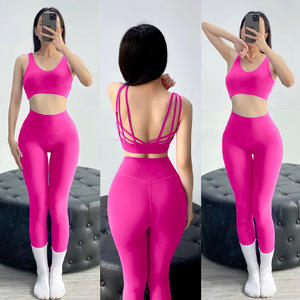 Traje deportivo <span class=keywords><strong>de</strong></span> Yoga <span class=keywords><strong>de</strong></span> verano <span class=keywords><strong>de</strong></span> gama alta para mujer, <span class=keywords><strong>ropa</strong></span> deportiva <span class=keywords><strong>de</strong></span> secado rápido, correr transfronterizo, levantamiento <span class=keywords><strong>de</strong></span> espalda, dos piezas <span class=keywords><strong>de</strong></span> talla grande - Product Image 5