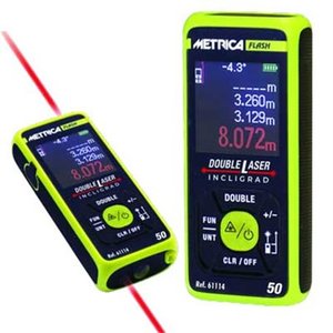 Medidor de distancia métrico 'Incligrad' láser doble telémetro láser para una medición precisa de 5 cm a 50 metros - Product Image 2