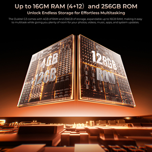 Nouveau téléphone robuste OUKITEL G3, écran HD 6 pouces, batterie 6300 mAh, étanche IP68, 16 (4+12) Go, 256 Go, version mondiale, téléphone portable robuste directement de l'usine - Product Image 3