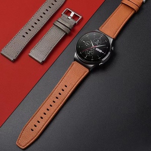 Correa de Reloj de Cuero Genuino Upro de Liberación Rápida, Correa de Repuesto de 22 mm para Reloj Huawei GT2 GT3 Pro 46 mm - Product Image 6