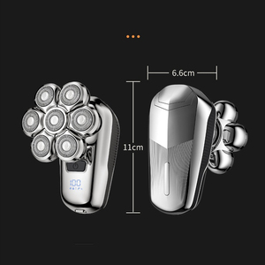5-in-1 Multifunctional Men's Electric <b>Shaver</b> IPX6 Waterproof Magnetic Head USB Rechargeable Rotary <b>Shaver</b> for <b>Face</b> & Body Use - Product Image 6