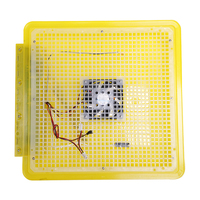 Incubateur à œufs de poulet WONEGG 96 œufs 110/220V avec batterie solaire 12V, retournement automatique des œufs, couveuse avec mousse à l'intérieur