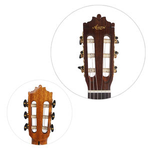 Custom Aiersi Luthier hecho a mano de alta calidad AAAA sólido tapa de abeto suizo indio palisandro tradicional español guitarra clásica - Product Image 6