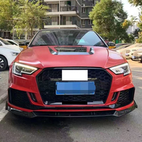 Meilleure vente de l'ancien à la nouvelle mise à niveau du kit de carrosserie complet phares de pare-chocs feux arrière pour Audi A3 S3 2014-2016 à RS3 2017-2019