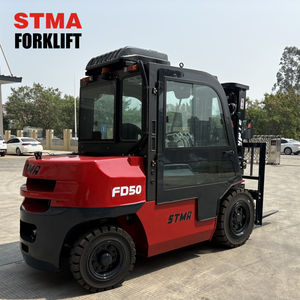 Carretilla elevadora STMA de 5 toneladas con motor diésel, cabina cerrada, Mini carretilla elevadora de 5000kg a la venta - Product Image 6