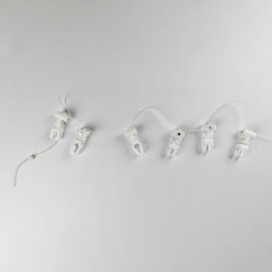 Glissières modernes en plastique silencieuses pour <span class=keywords><strong>rideaux</strong></span> <span class=keywords><strong>à</strong></span> plis ondulés, pour systèmes de rails de stores et <span class=keywords><strong>rideaux</strong></span> - Product Image 2