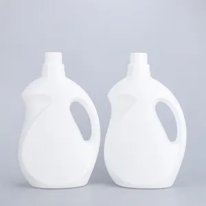 4L manufacturer produces new white laundry detergent bottle softener plastic empty bottles