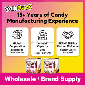 Bâtonnets de <span class=keywords><strong>chocolat</strong></span> et <span class=keywords><strong>caramel</strong></span> bicolores pour trempage de biscuits, sauce fantaisie, morceaux de friandises en vrac, OEM pour revendeurs YOLODUCK - Product Image 3