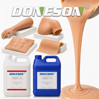 Doneson Silicone souple réaliste haute résistance pour usage industriel, série DSA-42XX A/B, durcissement à température ambiante 1:1 pour moulage