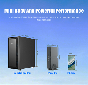 Mini PC de bureau Intel Core i9-14900F, RJ45, prix bas, gaming, Windows 11, 2x DDR5 8 Go, NVMe, double 4K, Wi-Fi 6, MV300-i9-14 - Product Image 6