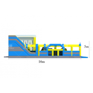 Outdoor Playground Inflatable Amusement Park Fun Theme City Inflatable Theme Park Inflatable <b>Trampoline</b> Park Outdoor Playground - Product Image 3