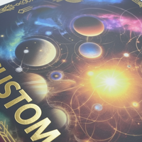 Jeu de société Galaxy personnalisé, jeu de cartes stratégique avec pions de jeu, boîte en papier recyclable