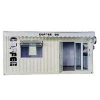 Conteneur mobile Fullking, maison rectangulaire, kiosque commercial, café en zone touristique, bureau, boutique créative, hébergement