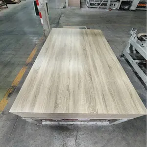 Fabrika satış melamin MDF levha 3mm 6mm 10mm 15mm 17mm 18mm için mobilya dolap mutfak