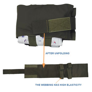 A-Shield Professional & Low Price Simple IFAK Pouch Bag Mini botiquín de primeros auxilios Bolsa táctica portátil con vendaje de emergencia - Product Image 5