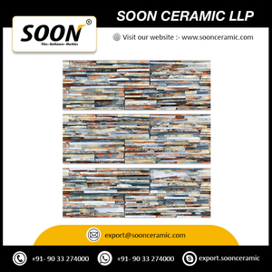 Azulejo de cerámica de suministro de fábrica, azulejos para el hogar de 16x16 pulgadas para decoración de paredes y pisos, azulejo de diseño de lujo de 7mm, 8mm, 9mm de espesor - Product Image 4