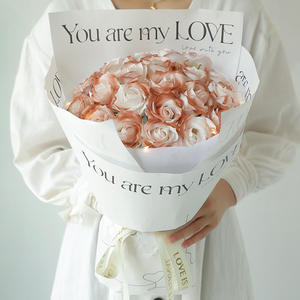 Saint Valentin Décoration Haute Qualité Parfait Femme Fille Coffret <span class=keywords><strong>Cadeau</strong></span> Fleur Artificielle Colorée Rose Savon Fleur - Product Image 4