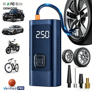 Bomba de Ar Metálica OEM ODM Glint para Pneus de Carro 2024, Mini Inflador de Pneus com Baixo Ruído 12V, Peças Automotivas Certificadas CE - Product Image 2