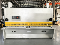 Machine de découpe de métal CNC, cisaille hydraulique à guillotine 6X3200, machine de cisaillement de tôles, économie d'énergie, automatique, PLC